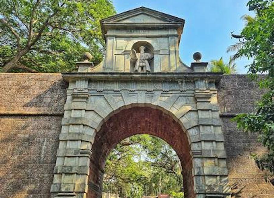 Explore Viceroy's Arch in Old Goa, a historical landmark rich in cultural heritage and stunning architecture, a must-see for every tourist.