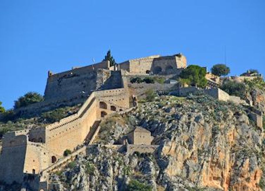 Discover the rich history and stunning views at the Fortress of Palamidi, a must-see attraction in Nafplio, Greece, offering a glimpse into the past.