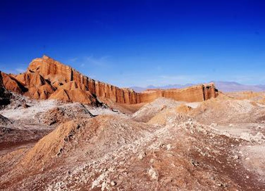 Discover the breathtaking landscapes of the Valley of the Moon, a stunning natural wonder located in the heart of Chile's Atacama Desert.