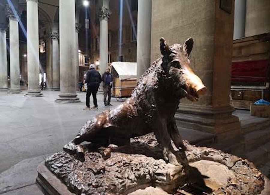 Discover the iconic Fontana del Porcellino in Florence, where folklore meets vibrant market life, and good luck awaits every visitor.