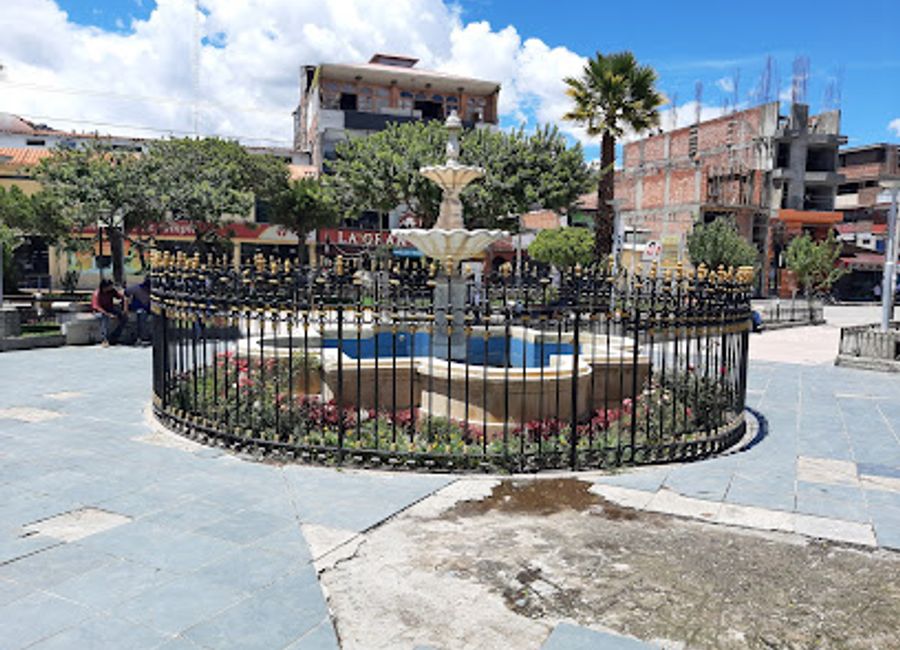 Discover the serene beauty of Plazuela de Belén, a tranquil park perfect for relaxation and cultural immersion in the heart of Huaraz, Peru.