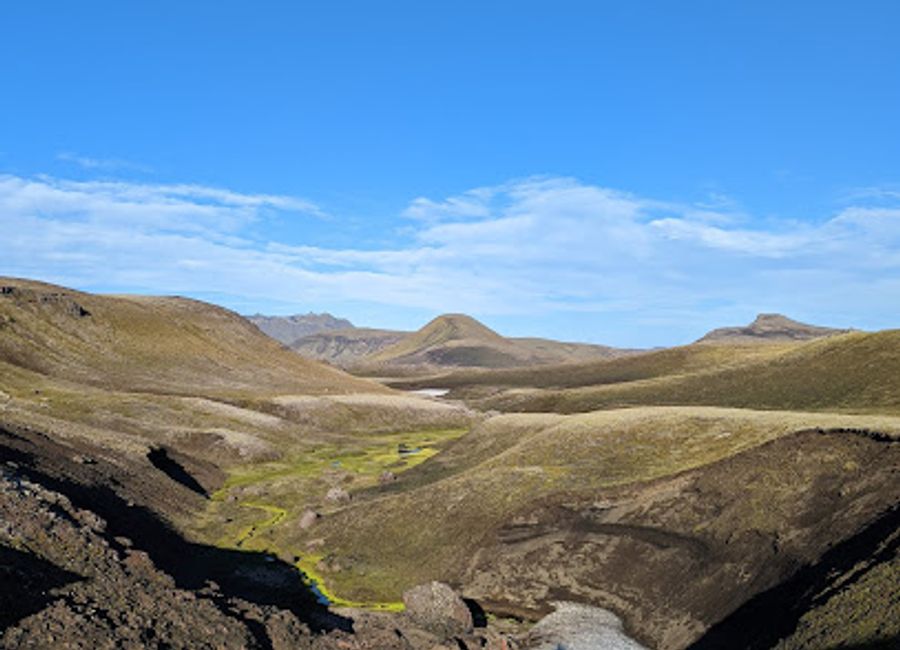 Discover the vibrant landscapes and serene beauty of Rauðauga, a nature preserve showcasing Iceland's breathtaking wilderness and rich biodiversity.
