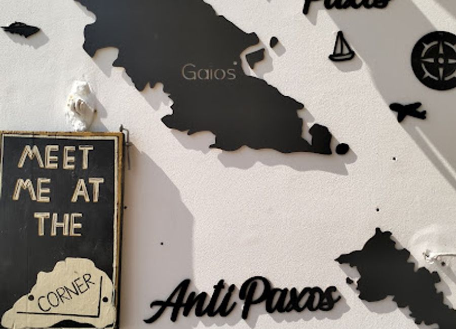 Experience the charm of Gaios at the Instagram Spot - Corner, where stunning backdrops meet Mediterranean beauty for the perfect photo op.