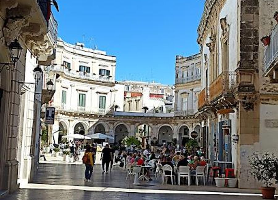 Explore the beauty and cultural vibrancy of Piazza Maria Immacolata, a charming square in Martina Franca filled with exquisite architecture and lively local culture.