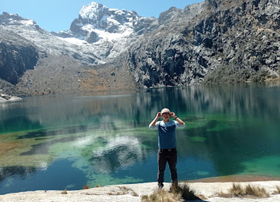 Discover the breathtaking beauty of Laguna Churup Trailhead, where stunning mountain vistas meet crystal-clear glacial waters in the heart of the Peruvian Andes.