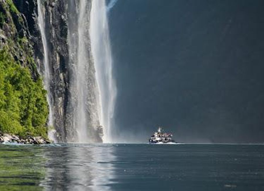 Discover the breathtaking beauty of Geiranger Fjord with Geiranger Fjordservice AS, your gateway to unforgettable adventures in Norway's stunning landscapes.