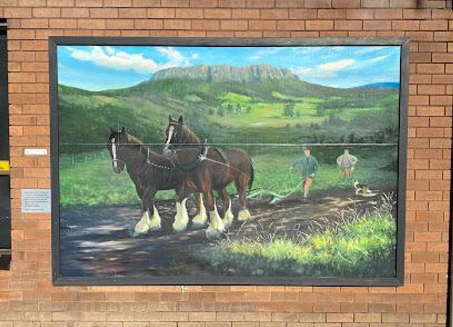 Discover Sheffield's vibrant outdoor art gallery: a self-guided tour through history, culture, and stunning Tasmanian landscapes.
