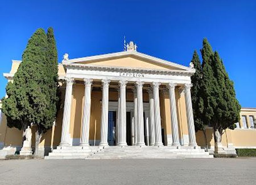 Explore the grandeur of Zappeion Hall, a neoclassical masterpiece in Athens surrounded by lush gardens and rich history.