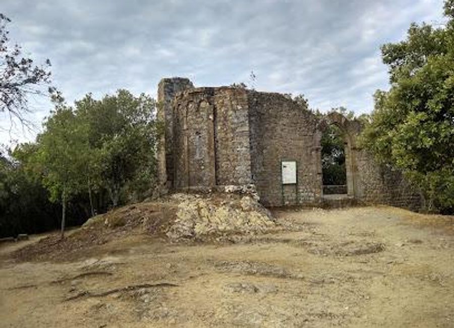 Explore the scenic tranquility of the Hermitage of Sant'Antonio del Mesco, a historic church nestled in the heart of Cinque Terre National Park, Italy.