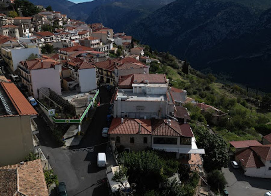 Discover the enchanting Pavillion in Delphi, where ancient history meets breathtaking landscapes in the heart of Greece.