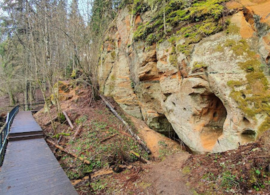 Explore the stunning Raiskums Red Cliffs, a natural marvel in Latvia, perfect for hiking, photography, and experiencing the beauty of the outdoors.