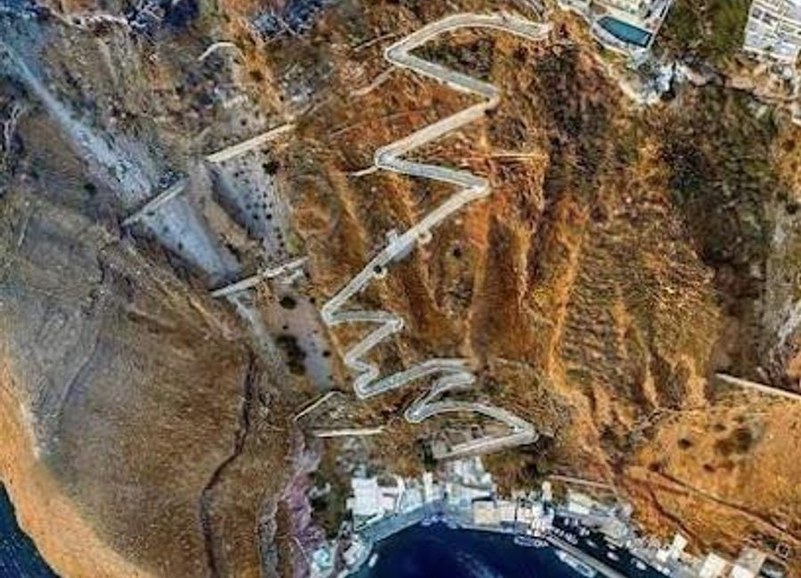 Experience the beauty of Greece at Karavolades Stairs, a stunning attraction in Ormos Firon offering breathtaking views and serene landscapes.