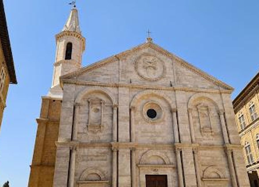 Discover the breathtaking beauty of Pienza Cathedral, a stunning Renaissance masterpiece nestled in the heart of Tuscany's picturesque landscape.