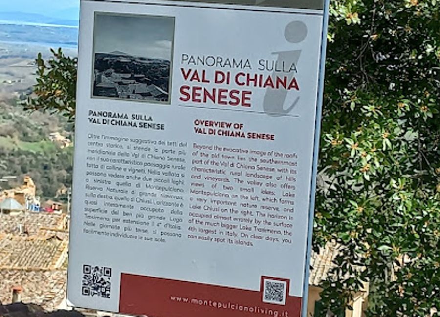 Discover the stunning vistas of Montepulciano at Punto Panoramico, an unforgettable viewpoint in the heart of Tuscany.