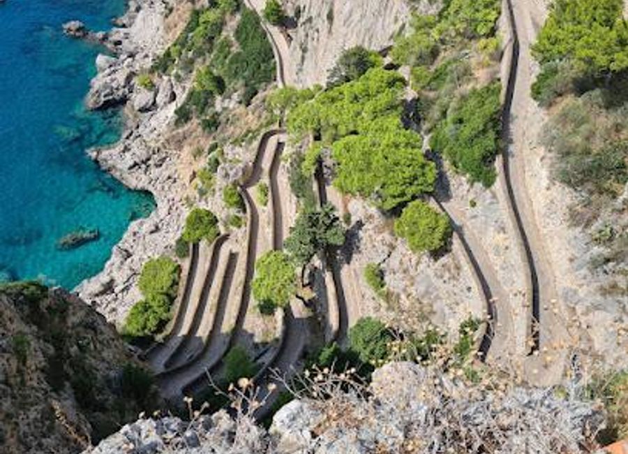 Experience the breathtaking views and serene landscapes of Giardini di Augusto, a botanical paradise in the heart of Capri, Italy.