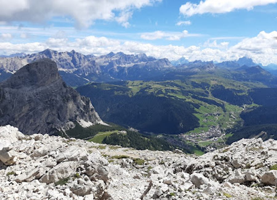 Discover the breathtaking beauty of Sass da Ciampac, a scenic gem in the Dolomites, perfect for outdoor adventures and stunning vistas.