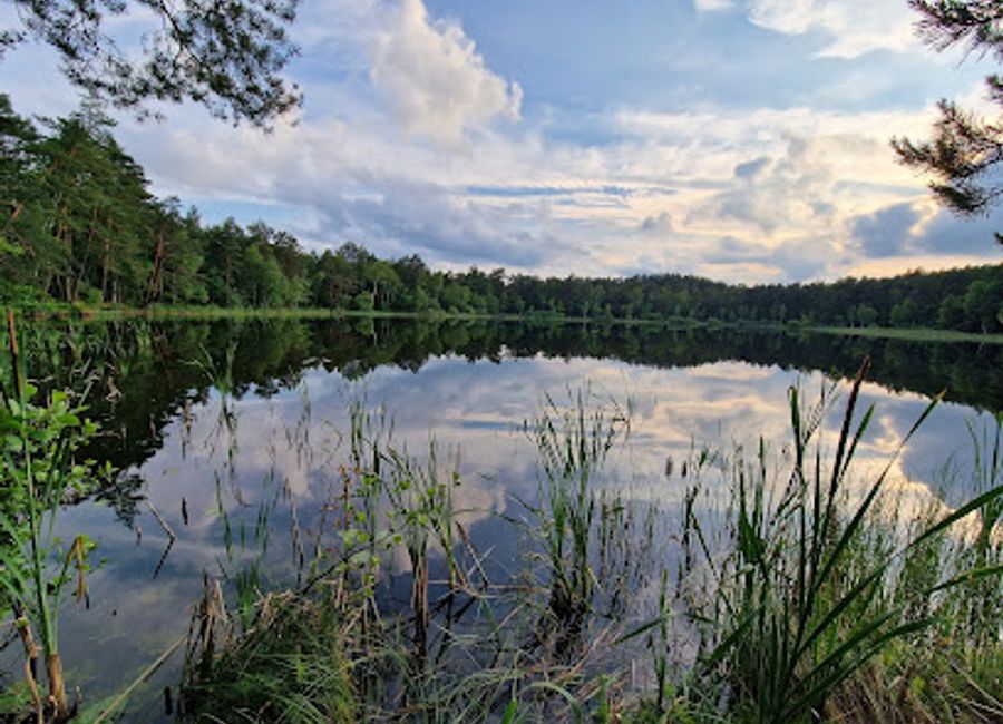 Experience the tranquility of Jezioro Upadek in Jedwabno, a perfect escape for nature lovers and adventure seekers alike.