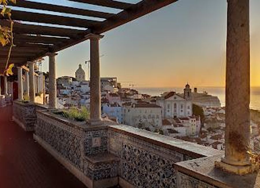 Discover breathtaking views and lush gardens at Miradouro de Santa Luzia, a hidden gem in Lisbon perfect for relaxation and scenic photography.