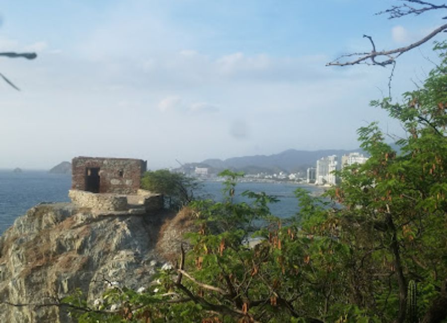 Discover the rich history and stunning views at San Fernando's Fort in Santa Marta, a must-visit historical landmark in Colombia.