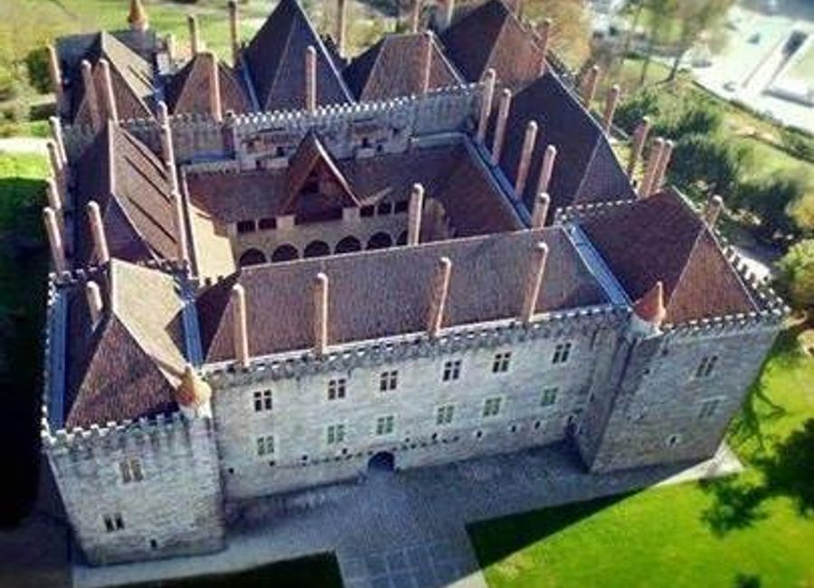 Explore the Palace of the Dukes of Braganza in Guimarães, Portugal - a stunning medieval castle filled with history and breathtaking architecture.