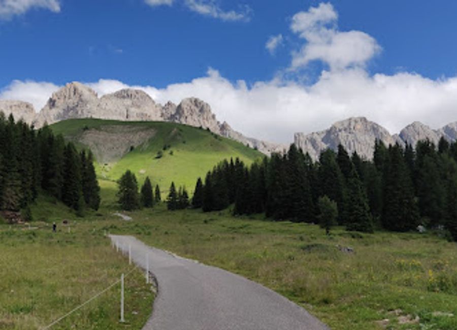 Discover the enchanting beauty of Cascata del Passo San Pellegrino, a stunning waterfall nestled in the breathtaking Dolomites of Italy.