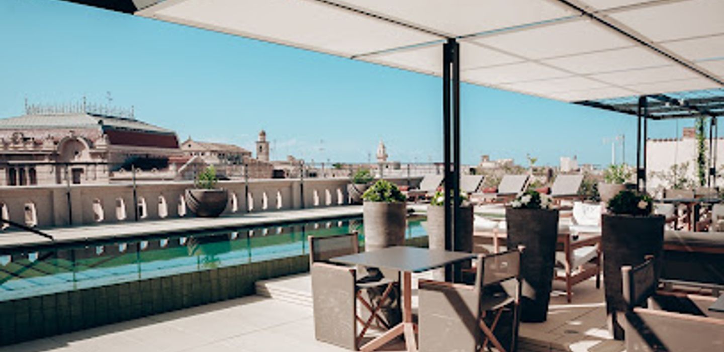 Singular Rooftop Terrace