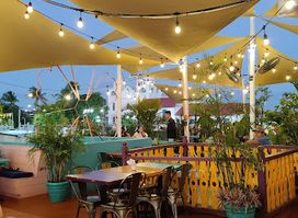 Rooftop Bar at Hotel Isla de Flores