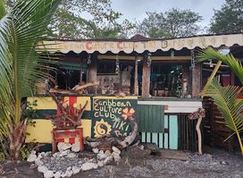 Caribbean culture club tiki bar