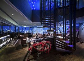 Axis & Spin Rooftop Restaurant & Bar (38th floor)
