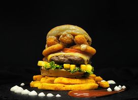 Grill beef burger جريل بيف برجر
