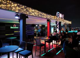 Above bar