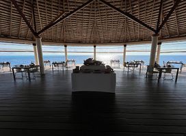 Over-water restaurant