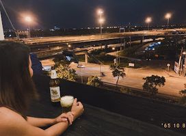 Over the moon rooftop bar at Srinakarin Samutprakan