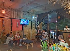 Bamboo Bar Tiki Hut