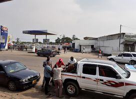 On isaac Service Station (ENGEN)