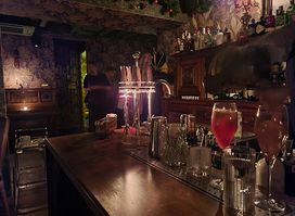 Charles Baker. speakeasy bar