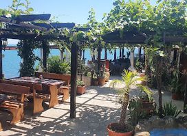 Sea view restaurant and bar EOS