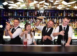 Fashion cocktail bar