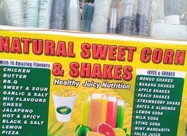 Natural sweet cron &shake