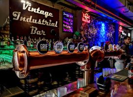 Vintage Industrial Bar