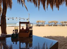 Beach bar restaurant