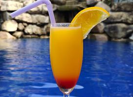 HTET swimming pool bar and restaurant