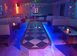 Black & White Strip Bar
