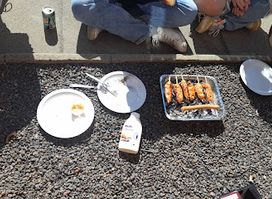 Pølse baren på Campus Bornholm