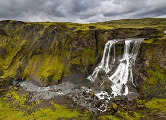 iceland/highlands/bar/fagrifoss