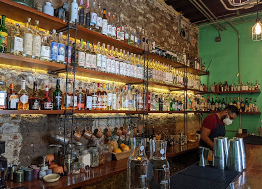 Savor the rich flavors of Oaxaca at Sabina Sabe, a grill restaurant offering authentic Mexican dishes in a lively atmosphere.