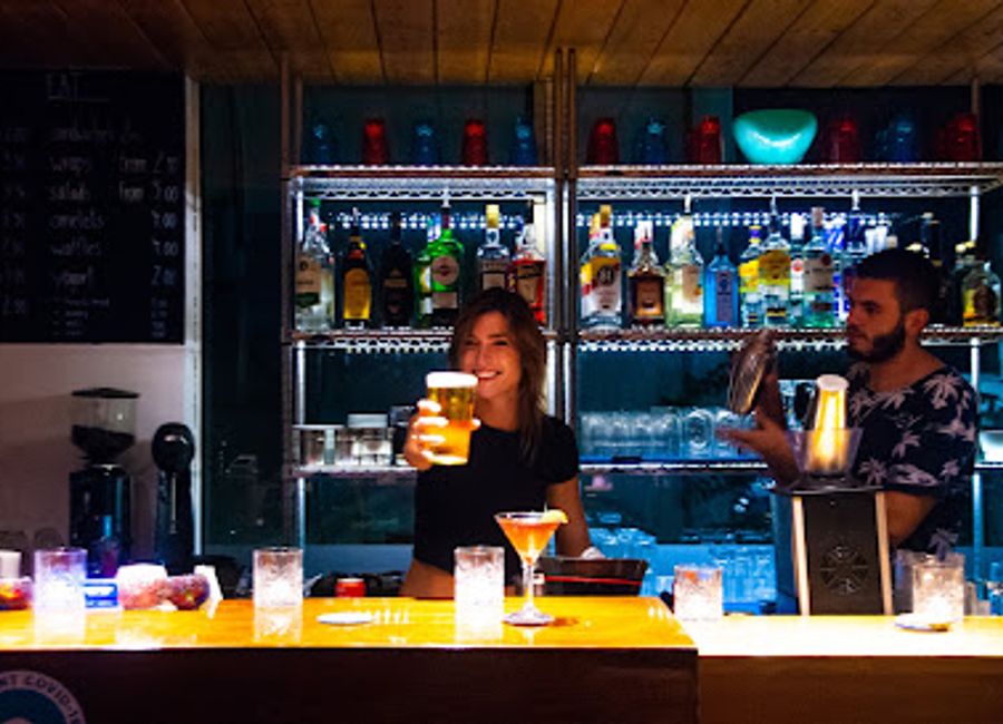 Discover the vibrant culinary scene at STAY Bar Rhodes, where delicious bistro fare meets exquisite cocktails in a stunning atmosphere.