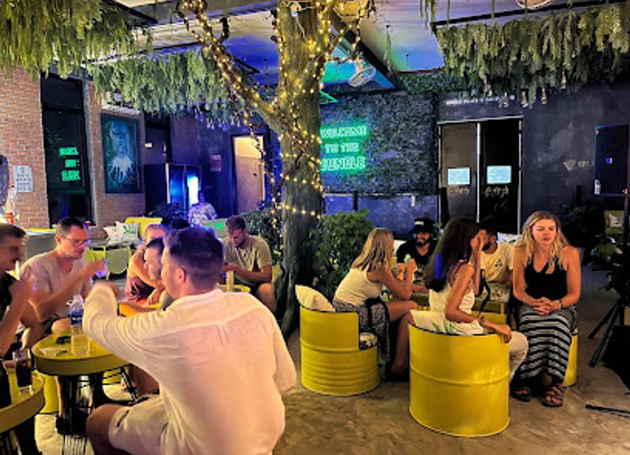 Experience the vibrant atmosphere and delicious cuisine at Jungle Boss Pub and Restaurant in Quang Binh, Vietnam.