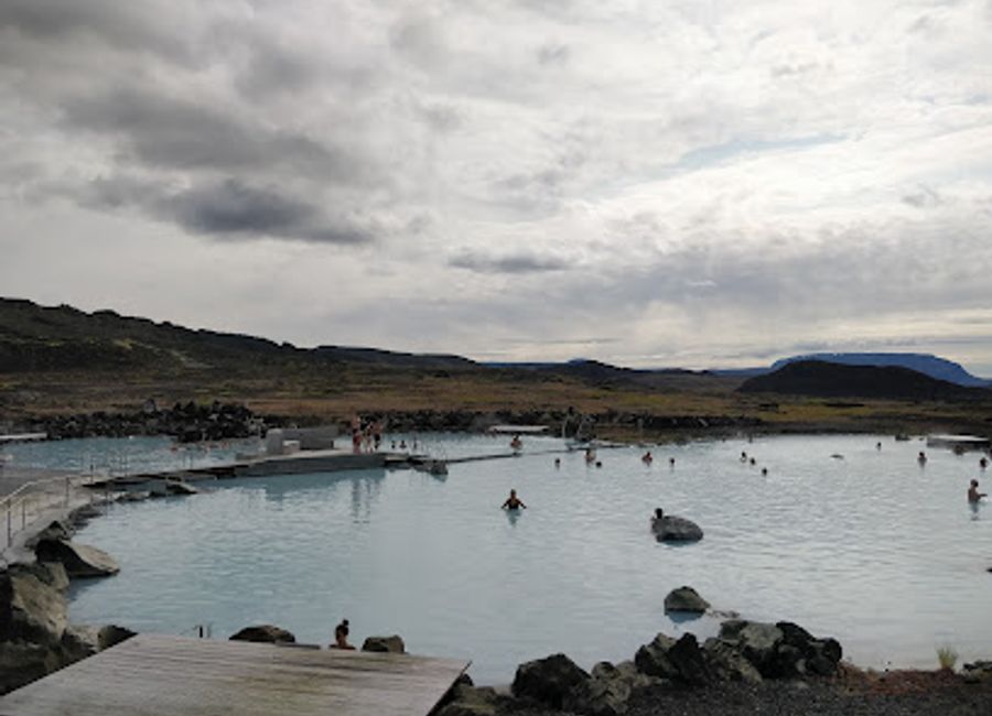 Experience the warmth and taste of Kvika Kaffi, a charming restaurant in Reykjahlíð, offering local dishes and delightful beverages amidst stunning landscapes.