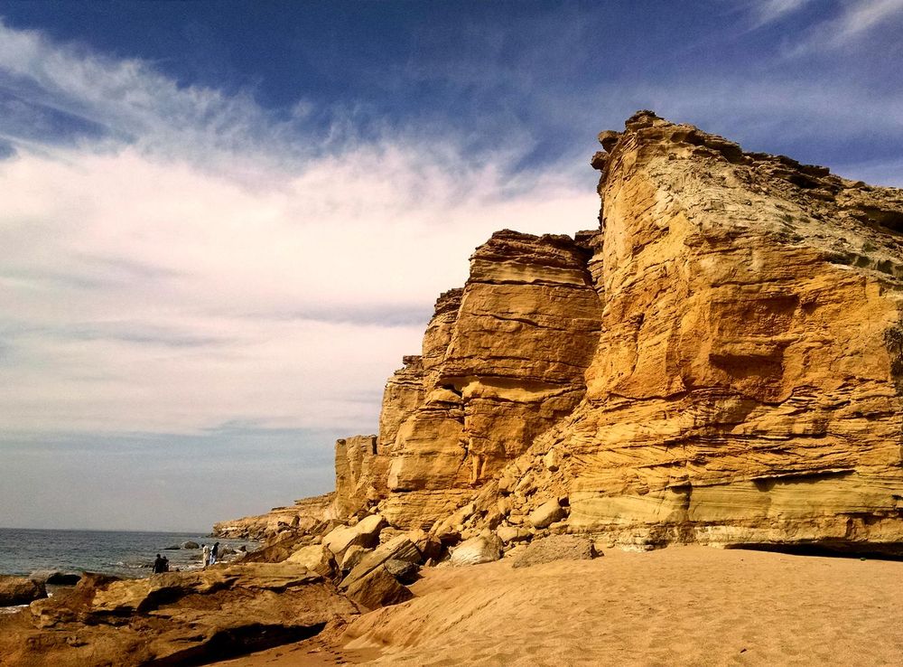 File:Cliffs near the beach at Gwadar, Balochistan.jpg - Wikimedia Commons